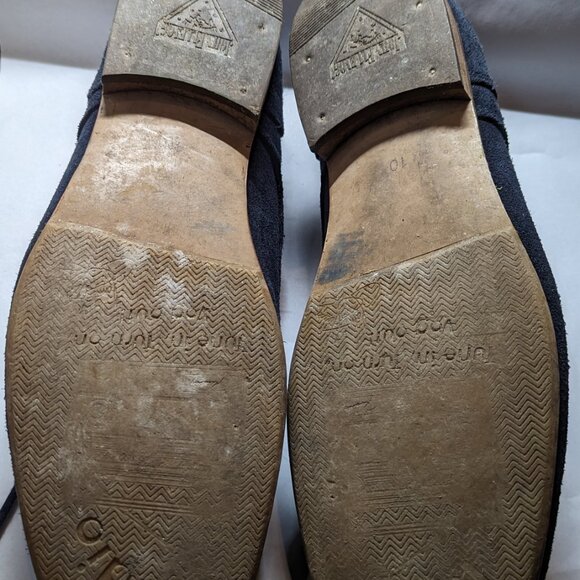 CBC Radio Fluevog Blue Suede - Picture 4 of 8